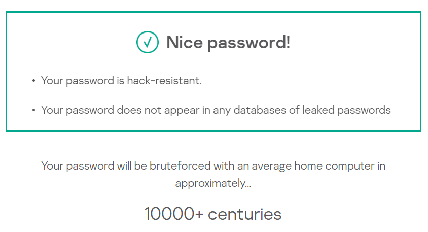 Strong Password Check